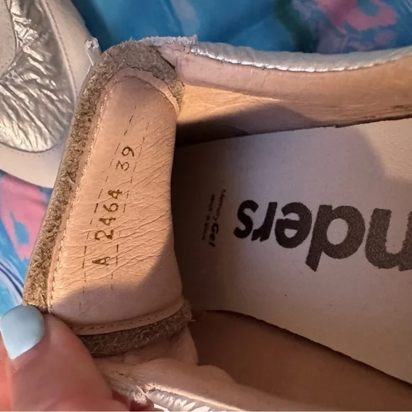 Wonders Oslo Sneaker White Blanco Silver Celestial Neutral Platform - Picture 8 of 10